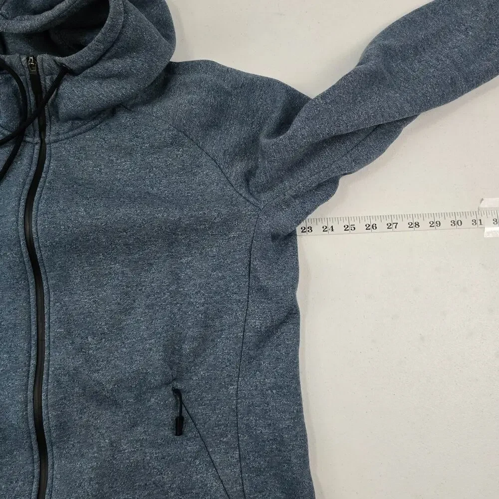 Jordan full zip sweater hoodie blue mens Large 5342‎